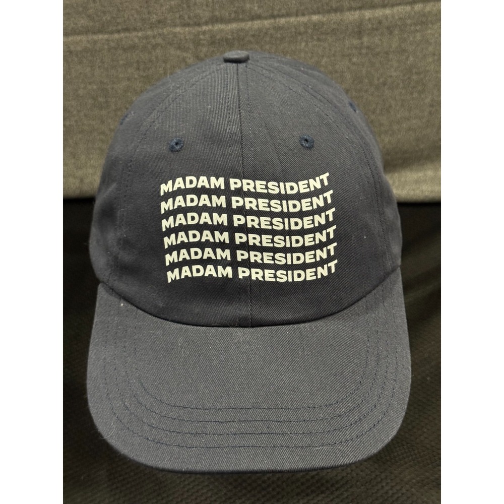 Unionwear Baseball Cap Men's One Size Blue Madam President Adjustable Strap Hat